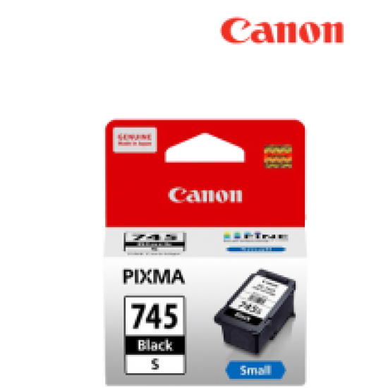 Canon PG-745S Small Black Fine Cartridge (0736C001AA, 5.6ml, For iP2870S, TS207/307, MG2570S/2577S/3070S)