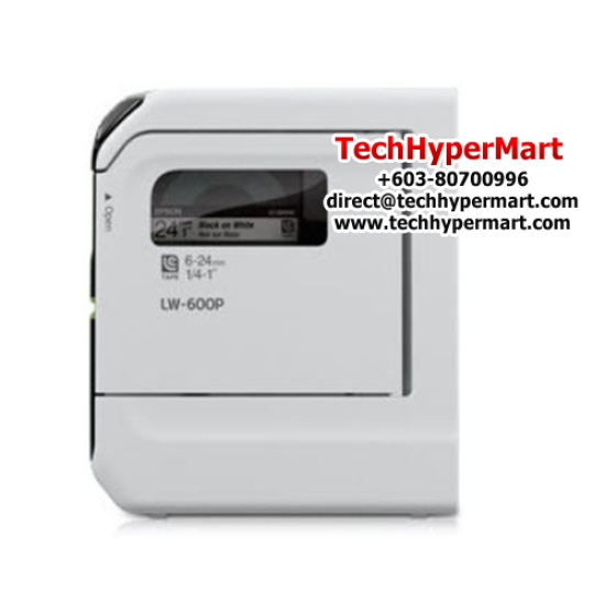 Epson LW-600P Label Printer (,12,18,24mm Tape, Speed 15mm/sec, Auto Full/hulf Cutter, Bluetooth connectivity) Epson LW-600P Label Printer (,12,18,24mm Tape, Speed 15mm/sec, Auto Full/hulf Cutter, Bluetooth connectivity)
