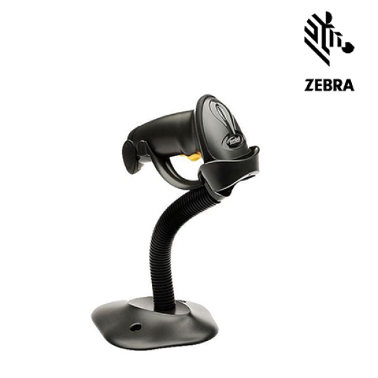 Zebra Symbol LS2208-SR20007R-UR Barcode Scanner (1D Capability, Cable Connectivity, Scan Rate 100 scan/s, Light Source Laser)