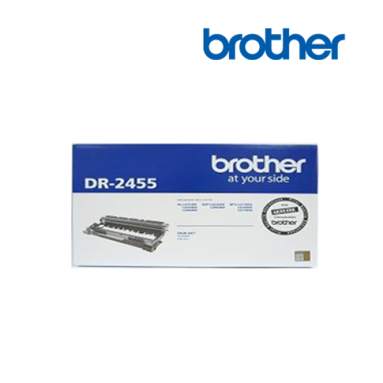 Brother DR-2455 Mono Drum (Up to 12,000 pgs, For HL-L2370DW/HL-L2385DW/DCP-L2550DW)