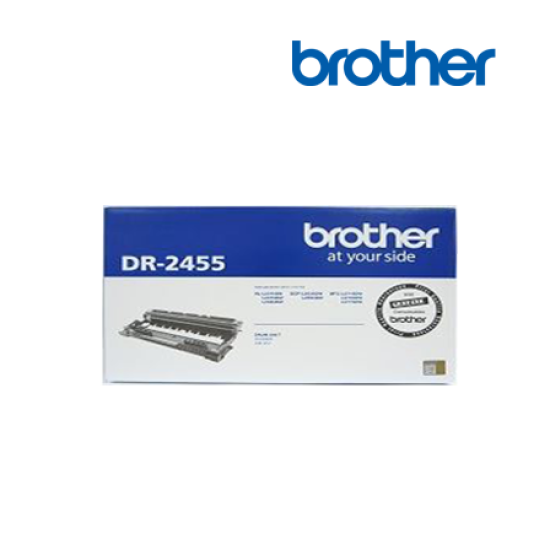 Brother DR-2455 Mono Drum (Up to 12,000 pgs, For HL-L2370DW/HL-L2385DW/DCP-L2550DW) Brother DR-2455 Mono Drum (Up to 12,000 pgs, For HL-L2370DW/HL-L2385DW/DCP-L2550DW)