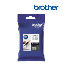 Brother LC3617BK Ink Cartridge (Up to 550 pages, For MFC-J2330DW, J2730DW, J2530DW, J3930DW)