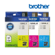 Brother LC535XLC, LC535XLM, LC535XLY Color Ink (Up to 1300 Pages, For MFC-J200, DCP-J105)