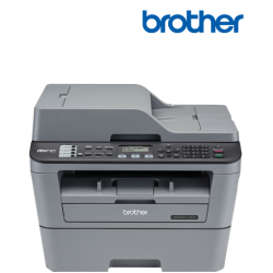 Brother Mono Laser MFC-L2700D AIO Printer (Print, Copy, Scan, Fax, Speed 30ppm, Auto Duplex, ADF, Wired)
