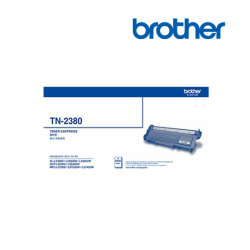 Brother TN-2380 High Yield Black Toner (For HL-L2365DW, DCP-L2540DW, MFC-L2740DW)
