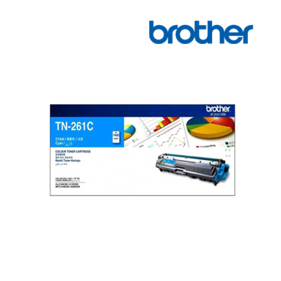 Brother TN-261C, TN-261M, TN-261Y Color Toner (For HL-3150CDN, HL-3170CDW, MFC-9140CDN)