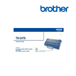Brother TN-3478 Super High Yield Black Toner (Up to 12000pgs, For HL-L5000D, HL-L6400DW)