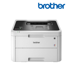 Brother Laser Colour LED HL-L3230CDN Printer (Print, Speed Up to 18ppm, Auto Duplex, Wired, Network)