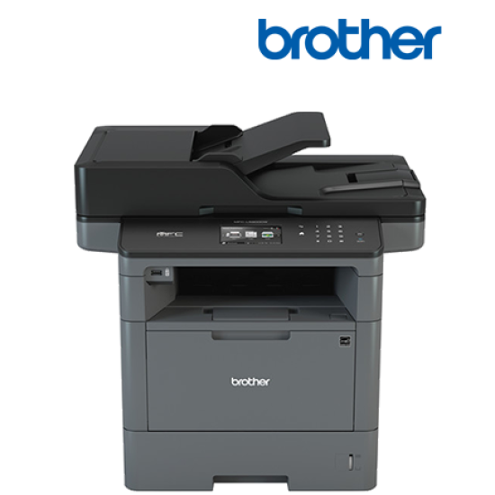 Brother Mono Laser MFC-L5900DW AIO (Print, Scan, Copy, Fax, Up to 40ppm, Auto Duplex, Wireless)