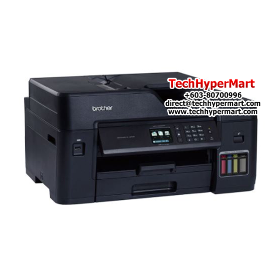 Brother Ink Tank MFC-T4500DW Printer (Print, Copy, Scan, Fax, A3 print, Auto Duplex, Wireless, Network)