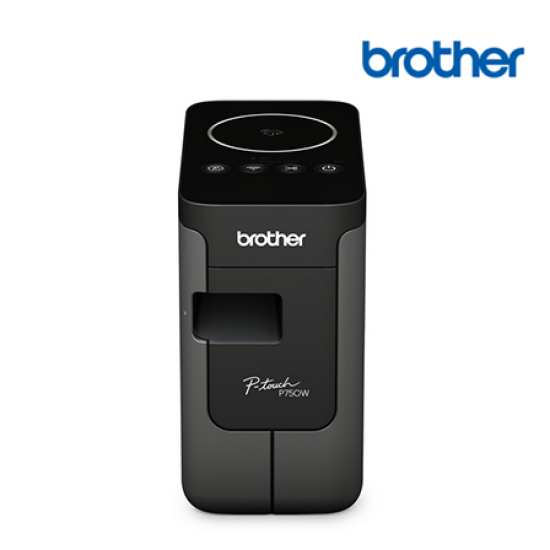 Brother PTP750W Label Printer (Print: 30mm/sec, Print Width: Up to 24mm, 180dpi)