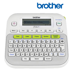 Brother PTD210 Label Printer (Up to 12mm Tape Size, 180 dpi resolution, Manual Cutter, 2 Print Line)