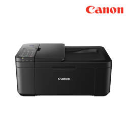 Canon PIXMA E4570 AIO Printer (Print, Scan, Copy, Fax, 8.8ipm, 200 × 200dpi, Auto Duplex, Wired, Wireless)