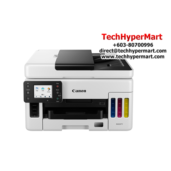 Canon GX6070 Color Inkjet 3-in-1 Printer (Print, Copy, Scan, Wifi, Print: up to 24.0ipm, 15.5ipm, 600 x 1200dpi)