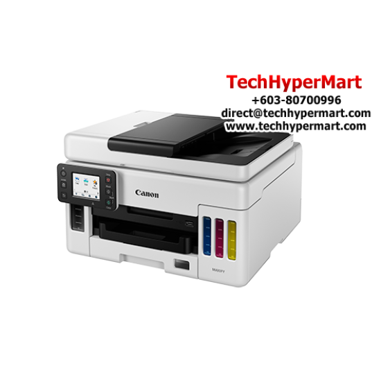 Canon GX6070 Color Inkjet 3-in-1 Printer (Print, Copy, Scan, Wifi, Print: up to 24.0ipm, 15.5ipm, 600 x 1200dpi) Canon GX6070 Color Inkjet 3-in-1 Printer (Print, Copy, Scan, Wifi, Print: up to 24.0ipm, 15.5ipm, 600 x 1200dpi)