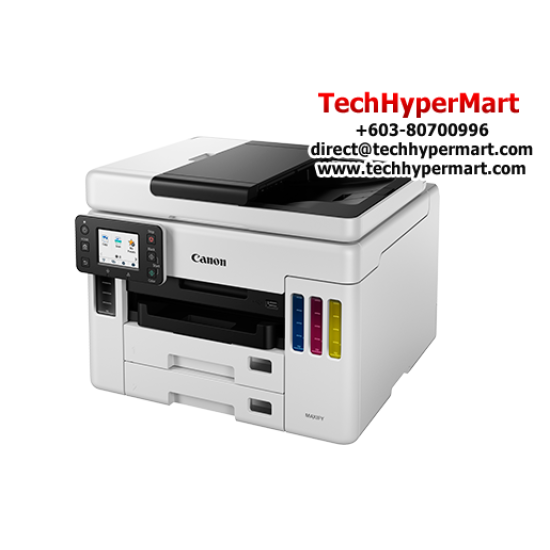 Canon GX7070 Color Inkjet 3-in-1 Printer (Print, Copy, Scan, Wifi, Print: up to 24.0ipm, 15.5ipm, 600 x 1200dpi) Canon GX7070 Color Inkjet 3-in-1 Printer (Print, Copy, Scan, Wifi, Print: up to 24.0ipm, 15.5ipm, 600 x 1200dpi)