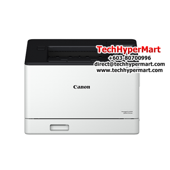 Canon Colour Laser LBP673CDW Printer (Print A4, 33ppm, Up to 1200 x 1200dpi, Auto Duplex, WiFi, Lan Port)