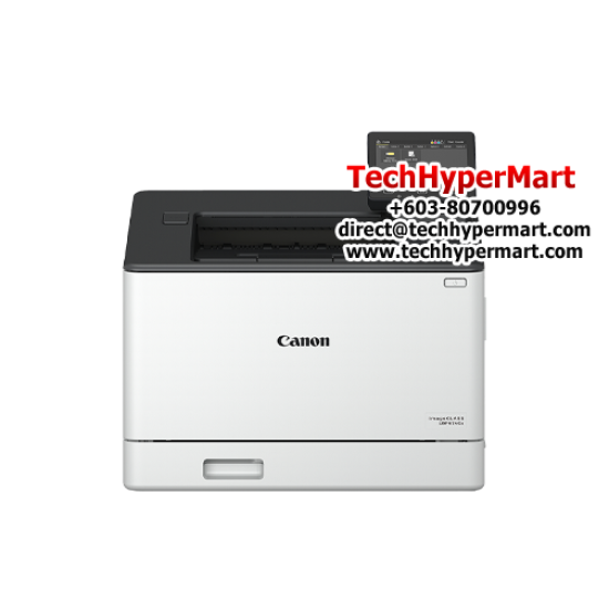 Canon Colour Laser LBP674CX Printer (Print A4, 33ppm, Up to 1200 x 1200dpi, Auto Duplex, WiFi, Lan Port, UniFlow)