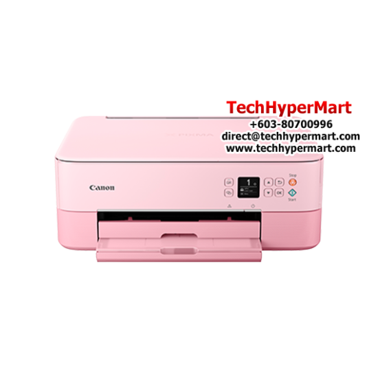 Canon TS5370A AIO Printer (Print, Scan, Copy, 13ipm, 4800 × 1200dpi, Auto Duplex, Wired, Wireless)