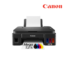 Canon Ink Tank G2010 Printer (Print, Scan,Copy, A4 Print, 8.8 ipm Mono / 5 ipm Colour)