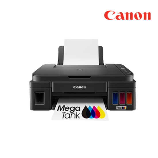 Canon Ink Tank G2010 Printer (Print, Scan,Copy, A4 Print, 8.8 ipm Mono / 5 ipm Colour)
