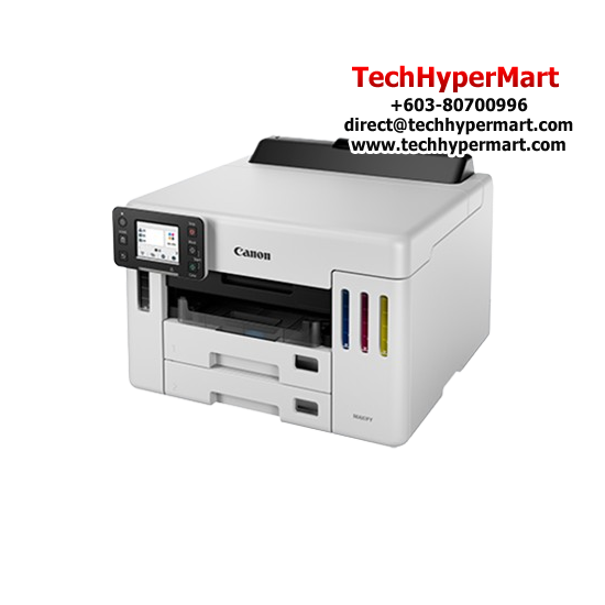 Canon Ink Tank GX5570 Printer (Printing Only, 24.0 ipm Black / 15.5 ipm Colour, Auto Duplex, Wireless, Wireless Direct, Ethernet)