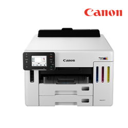 Canon Ink Tank GX5570 Printer (Printing Only, 24.0 ipm Black / 15.5 ipm Colour, Auto Duplex, Wireless, Wireless Direct, Ethernet)