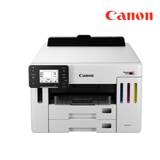 Canon Ink Tank GX5570 Printer (Printing Only, 24.0 ipm Black / 15.5 ipm Colour, Auto Duplex, Wireless, Wireless Direct, Ethernet)