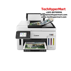 Canon Ink Tank GX6170 Printer (Print, Scan,Copy, A4 Print, 24 ipm Mono / 15.5 ipm Colour, Auto Duplex, Wireless, Wireless Direct, Ethernet, ADF)