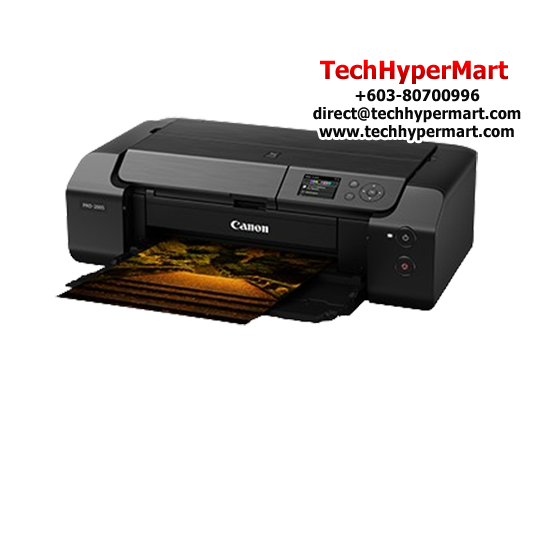 Canon PIXMA PRO-200S Color Inkjet Printer ( Print A3, 8-ink dye-based system, 4800 x 2400dpi resolution, Wired & Wireless)