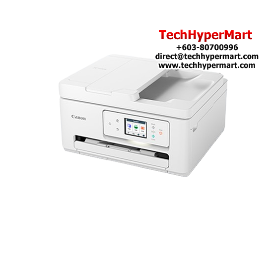 Canon Inkjet TS7770A Printer (Print, Scan,Copy, A4 Print, 15 ipm Mono / 10 ipm Colour, Auto Duplex, Wireless, Wireless Direct, ADF)
