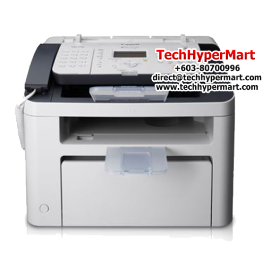 Canon Fax-L170 Fax Machines (Print, Copy, Fax, 200 x 400dpi Fax Resolution, Print Speed: 18 / 19ppm, Handset included) Canon Fax-L170 Fax Machines (Print, Copy, Fax, 200 x 400dpi Fax Resolution, Print Speed: 18 / 19ppm, Handset included)