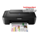 Canon PIXMA Inkjet E410 AIO Printer (Print, Scan, Copy, ISO 8 ipm(M), 4 ipm(C), Manual Duplex, Wired)