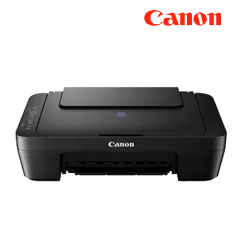 Canon PIXMA Inkjet E410 AIO Printer (Print, Scan, Copy, ISO 8 ipm(M), 4 ipm(C), Manual Duplex, Wired)