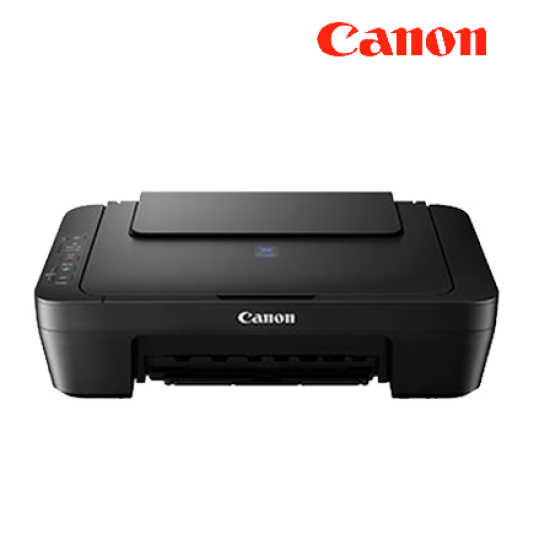 Canon PIXMA Inkjet E410 AIO Printer (Print, Scan, Copy, ISO 8 ipm(M), 4 ipm(C), Manual Duplex, Wired)