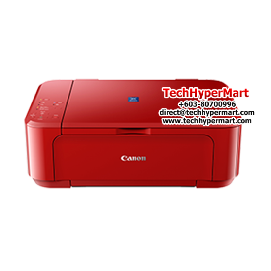 Canon RED Color Inkjet PIXMA E560 AIO Printer (Print, Scan, Copy, Wireless, Auto duplex)