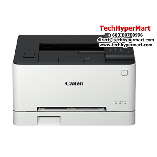 Canon Colour Laser LBP623Cdw Printer (Print, Speed 21ppm, Up to 1200 x 1200dpi, Auto Duplex, Wired, WiFi, Lan Port)