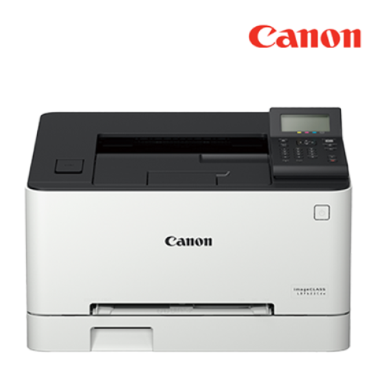 Canon Colour Laser LBP623Cdw Printer (Print, Speed 21ppm, Up to 1200 x 1200dpi, Auto Duplex, Wired, WiFi, Lan Port)