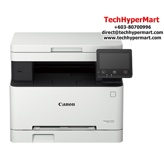 Canon Colour Laser MF641Cw AIO Printer (Print, Scan, Copy, 18ppm, 1200 x 1200dpi, Wi-Fi, Lan Port)