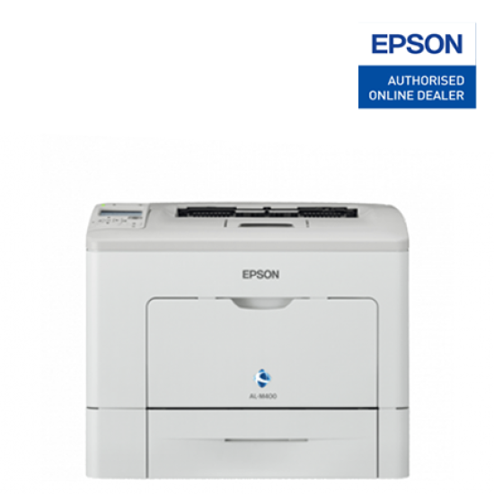 Epson Mono Laser WorkForce AL-M400DN Printer (Print, Auto Duplex, Network Ready, Epson iPrint)