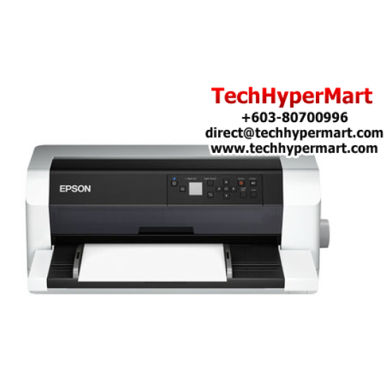 Epson DLQ-3500II Dot Matrix Printer (24-pin, 136 columns, 550cps(high speed draft@10cpi), 1+7 copies, Parallel, USB Port)