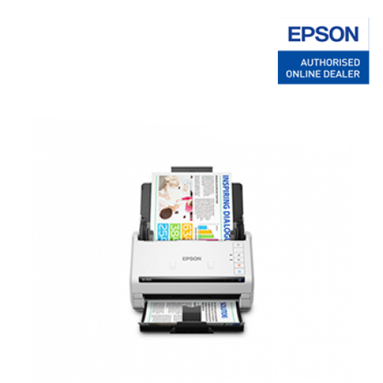 Epson DS-530II Scanner (Scan Only, Scan up to A3 size, 600 x 600dpi, LED light Source)