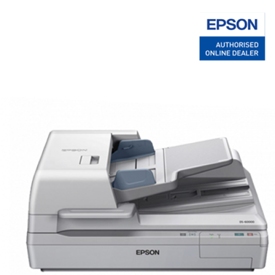 Epson Workforce DS-60000 Color Image Scanner (A3 Size, Duplex Scan, 4-line Color CCD, White LED) Epson Workforce DS-60000 Color Image Scanner (A3 Size, Duplex Scan, 4-line Color CCD, White LED)