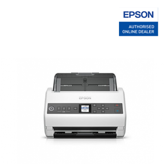 Epson DS-730N Scanner (Scan Only, Scan up to A3 size, 600 x 600dpi, LED light Source)