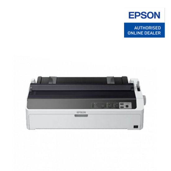 Epson FX-2190II Dot Matrix Printer (9-pin, 136 columns, Up to 612cps, 1+6 copies, USB and Parallel)