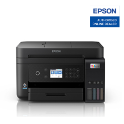 Epson L6270 MFP Ink Tank Printer (Print, Scan, Copy, Black/Color print speed 15.5/8.5 ipm, 4800 x 1200dpi, WiFi, Ethernat)