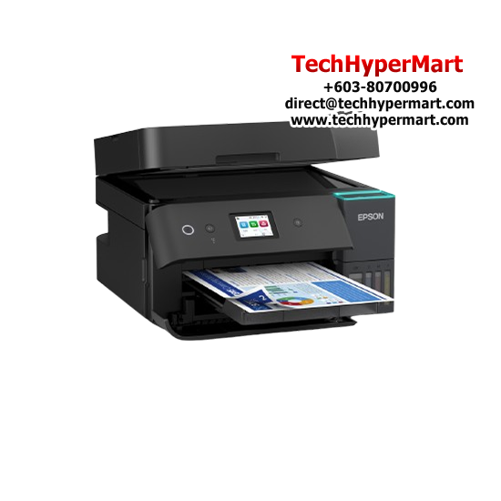 Epson L6390 Ink Tank Printer (Print, Scan, Copy, Fax, ADF, Black/Color print speed 18/9 ipm, 4800 x 1200 dpi)