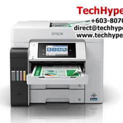 Epson L6550 MFP Ink Tank Printer (Print, Scan, Copy, Fax, Black/Color print speed 25/12 ipm, Full Pigment Ink, ADF, Duplex, WiFi, Ethernet)