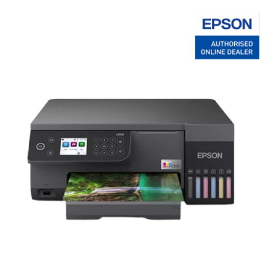 Epson Color Inkjet L8100 Printer (Print, Scan, Copy, 5760 x 1440 dpi Resolution, Speed:(Black / Colour): Up to 22 ppm / 22 ppm) Epson Color Inkjet L8100 Printer (Print, Scan, Copy, 5760 x 1440 dpi Resolution, Speed:(Black / Colour): Up to 22 ppm / 22 ppm)