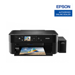 Epson Color Ink Tank L850 Photo AIO Printer (Print, Scan, Copy, Wired, Manul Duplex, 6 Color)